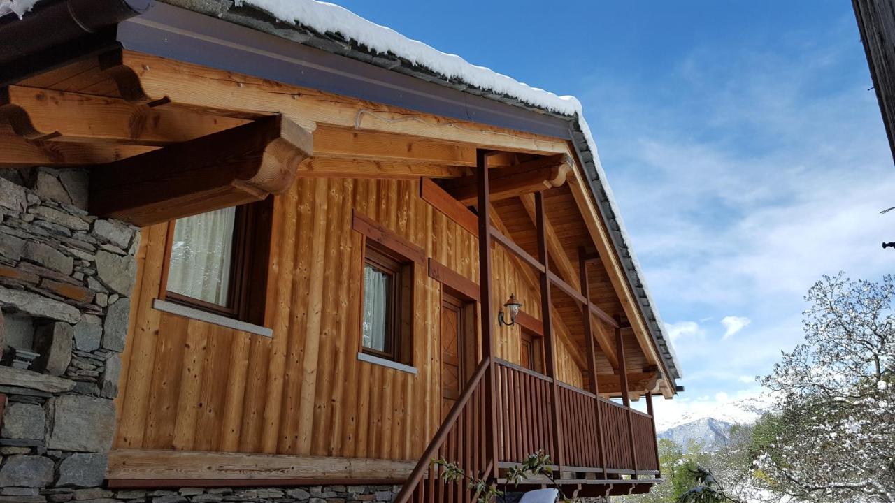 Eco Chalet Maison Dominique Challand-Saint-Anselme Kültér fotó